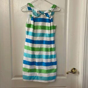 Lilly Pulitzer Henley Bow Neck Dress Size 00